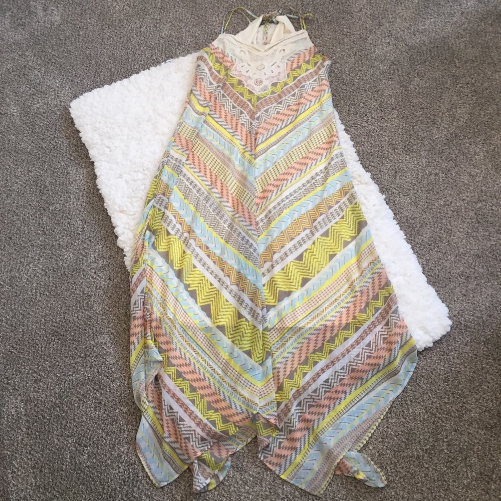 Maurice’s Multi Color Print Maxi Dress C10